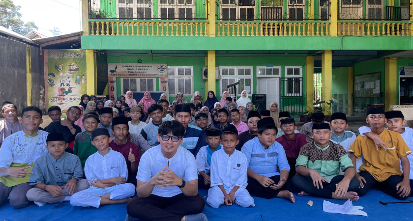 MTs Darul Mubin Gelar Halal Bi Halal Sambut Ramadhan 1446 H