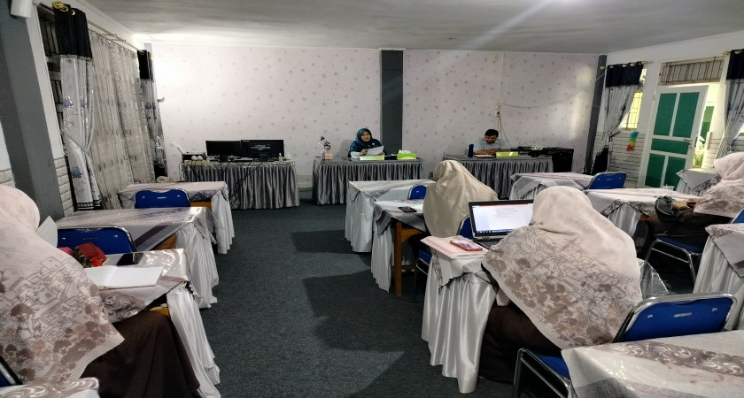 Jajaran Guru MTs Darul Mubin Adakan Temu Perdana Supervisi Akademik Semester Ganjil