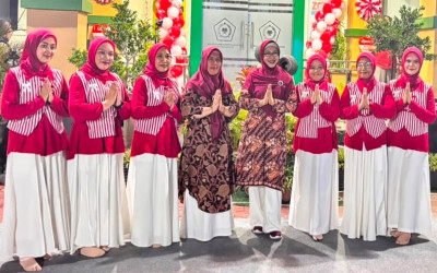 Semarak Kemerdekaan RI ke-81, Enam Guru Darul Mubin Ikuti Lomba Tari Dana-Dana Tingkat Kota Gorontalo