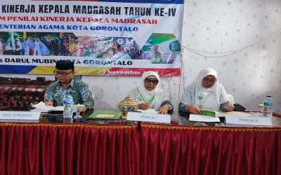Penilaian Kinerja Kepala Madrasah (PKKM) Tahun Ke-IV di MTs Darul Mubin